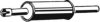 VW 1H0253209G Middle Silencer